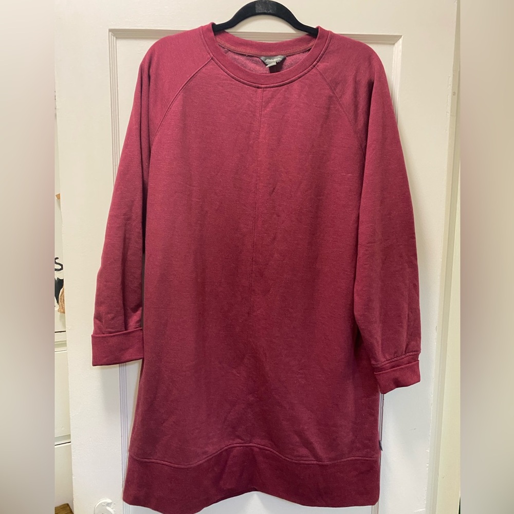 Eddie Bauer Deep Red Women's Sweatshirt